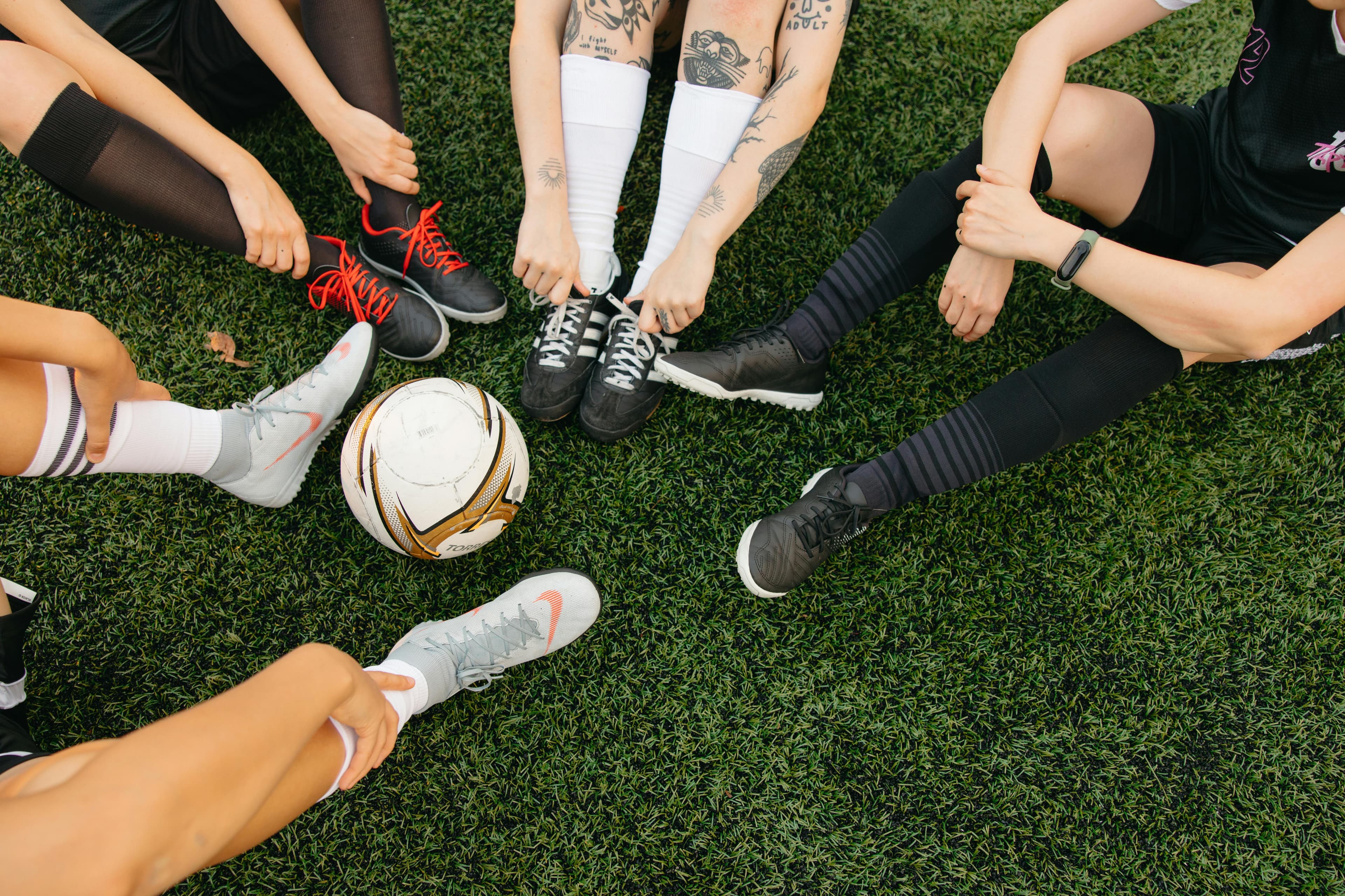 Fußballtraining im Verein